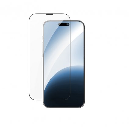 Úžasná vec Tvrdené sklo Titan Full Glass IP156.7PASFGLA pre Iphone 15 Pro Max