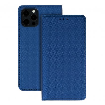 Flipové puzdro TopQ Smart Magnet pre XIAOMI 12 PRO NAVY