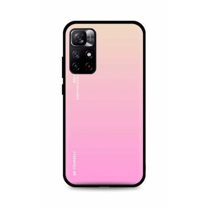 Zadný pevný kryt LUXURY na Xiaomi Redmi Note 12S dúhový marhuľový