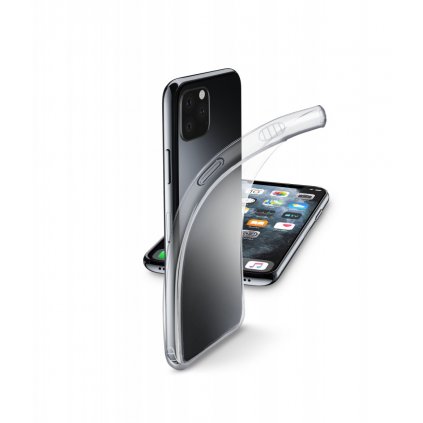 Extrathin CellularLine Jemný zadný kryt pre Apple iPhone 11 Pro Max, priehľadný