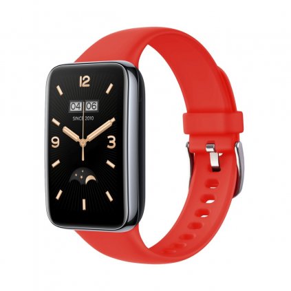 Silikónový remienok FIXED pre Xiaomi Mi Smart Band 7 Pro, červený