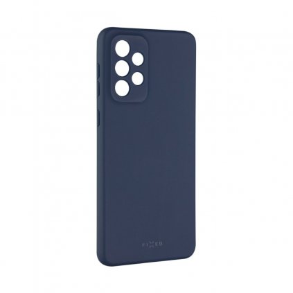Zadný pogumovaný kryt FIXED Story pre Samsung Galaxy A33 5G, modrý