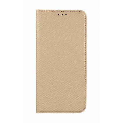Flipové puzdro TopQ Smart Magnet pre Samsung A14 5G zlaté