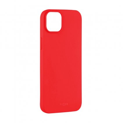 Zadný pogumovaný kryt FIXED Story pre Apple iPhone 14 Plus, červený