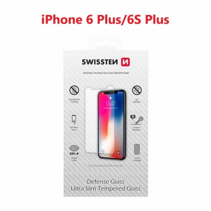 Ochranné tvrdené sklo swissten apple iphone 6 plus/6s plus re 2.5d