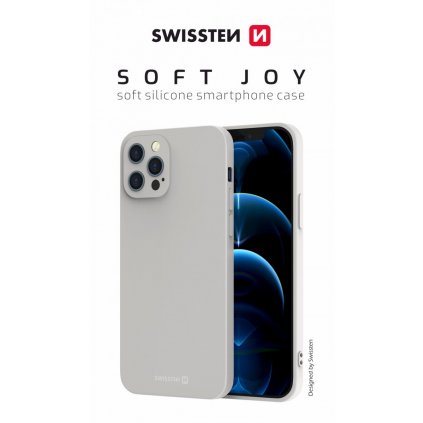 Zadný kryt Swissten Soft Joy apple iphone 13 pro stone grey