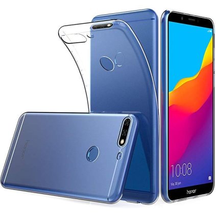 Zadný kryt Swissten Clear Jelly huawei y7 prime 2018 transparentné
