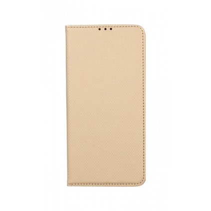 Flipové puzdro TopQ Smart Magnet pre Xiaomi Poco X4 Pro 5G zlaté