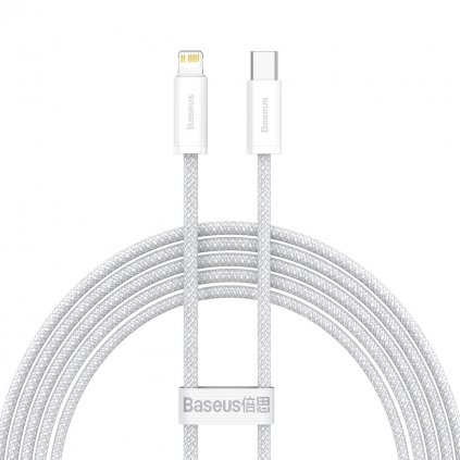 Dátový kábel Baseus CALD000102 Dynamic Series USB-C na Lightning 20W 2m biely