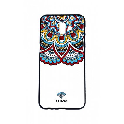 Zadný 3D silikónový kryt na Samsung J6 + Farebný motív
