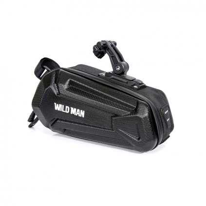 Vodotesné puzdro WildMan XT7 pod sedadlo bicykla čierne 1,2L