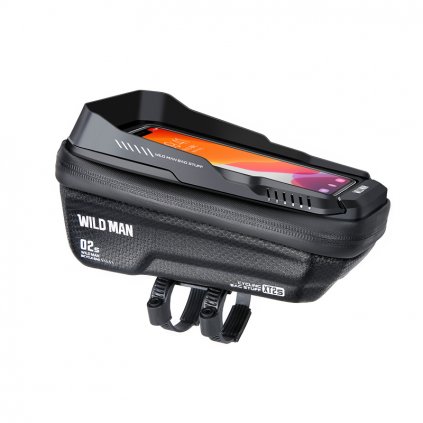 Vodotesné puzdro WildMan XT2S na rám bicykla čierne 1L
