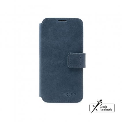 Kožené Flipové puzdro FIXED ProFit pre Samsung Galaxy A23, modré