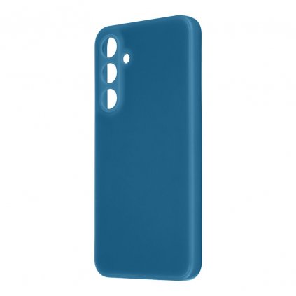 Zadný kryt OBAL:ME Matte TPU pre Samsung Galaxy A35 5G Dark Blue