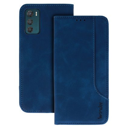Flipové puzdro Wonder Prime pre Motorola Moto G42 navy