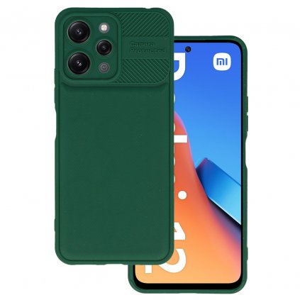 Zadný kryt Camera Protected pre Xiaomi Redmi 12 zelený
