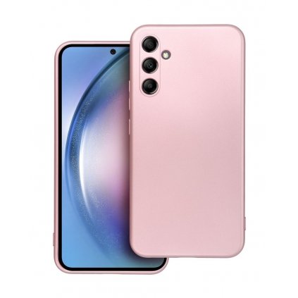 Zadný kryt Kovový na Samsung A55 ružový