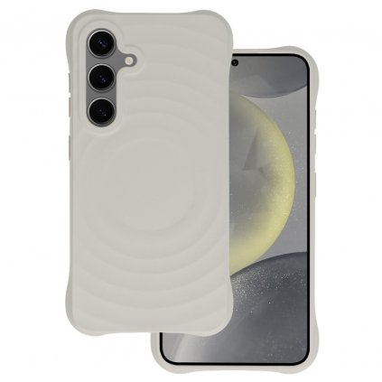 Puzdro Tel Protect Wave Magsafe pre Samsung Galaxy S24 Plus sivé