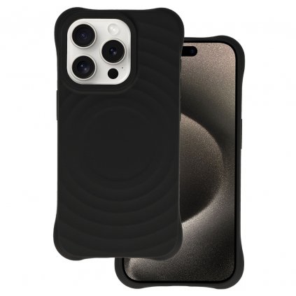 Puzdro Tel Protect Wave Magsafe pre iPhone 13 Pro Max čierne