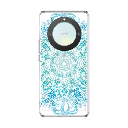 Zadný pevný kryt Image na Honor Magic5 Lite 5G Blue Mandala