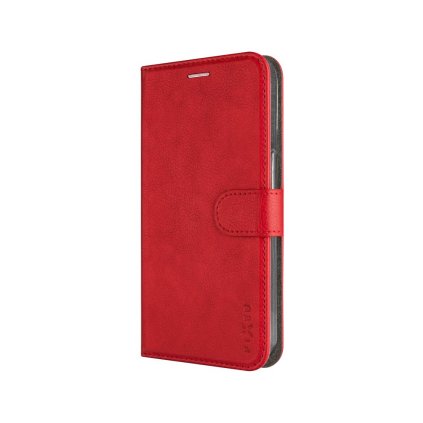 Flipové puzdro FIXED Opus pre Samsung Galaxy A55 5G, červené