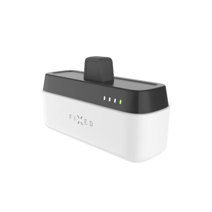 Powerbank FIXED Zen 5 Plug-in s výstupom PD 20W, 5000 mAh, biela