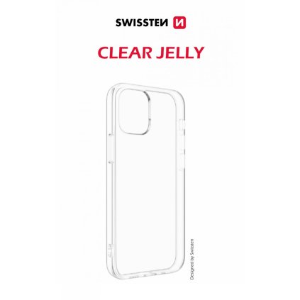 Zadný kryt Swissten Clear Jelly pre iPhone 16 Plus transparentný