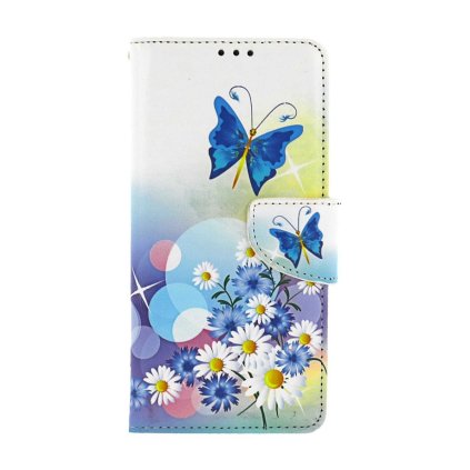 Flipové puzdro TopQ pre Xiaomi Poco X6 Pro 5G Biele s motýlikom