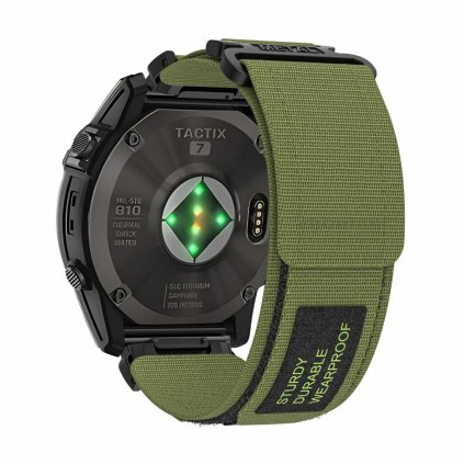 Nylonový remienok pre Garmin 26 mm Design 1 zelený