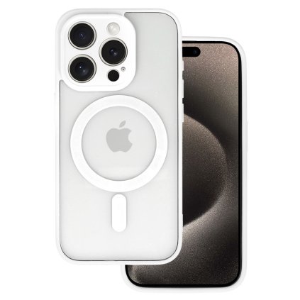 Zadný kryt Acrylic Color Magsafe pre Iphone 14 Pro Max White