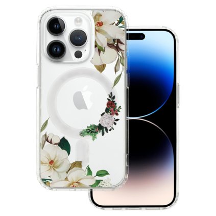 Zadný kryt Tel Protect Flower Magsafe pre iPhone 16 Pro Max design 3