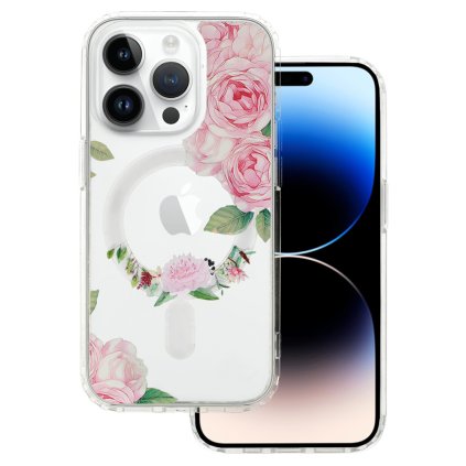 Zadný kryt Tel Protect Flower Magsafe pre iPhone 16 design 1