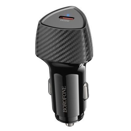 Adaptér do auta Borofone BZ31B Solid 30W čierny