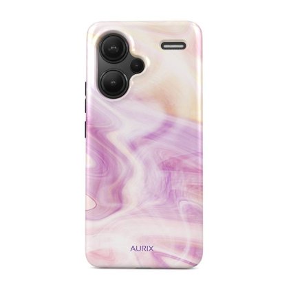 Zadný pevný kryt AURIX na Xiaomi Redmi Note 13 Pro+ 5G Pinky Wave