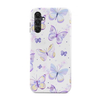 Zadný pevný kryt AURIX na Samsung A14 Butterflies