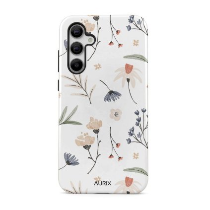 Zadný pevný kryt AURIX na Samsung A55 Floral Fantasy