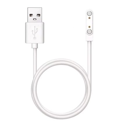 Magnetický kábel Blavec pre smart hodinky K02 biely