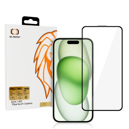 Tvrdené sklo 10X HD Titanium pre iPhone 16 Plus