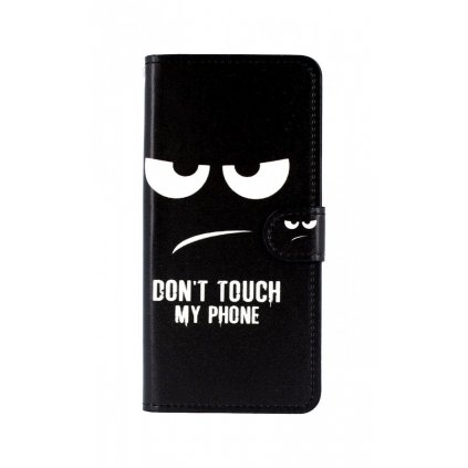 Flipové puzdro na Samsung J4 + Dont Touch koženka