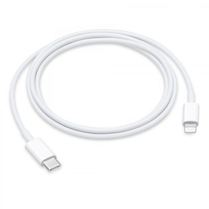 Datový kabel Apple MUQ93ZM/A USB-C-Lightning 96W 1m biely
