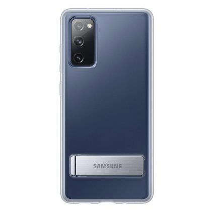 Zadný kryt EF-JG780CTE Samsung stojaci pre Galaxy S20 FE Priehľadný