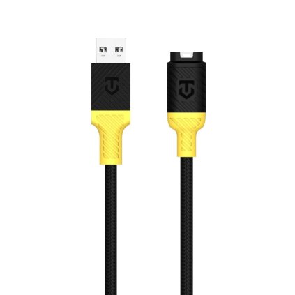 Kábel Tactical Recce 3:20 pre Garmin USB-A čierno-žltý
