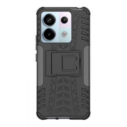 Ultra odolný zadný kryt pre Xiaomi Redmi Note 13 Pro 5G čierny