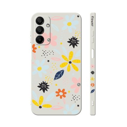 Zadný kryt Design na Samsung A15 Farebné kvety