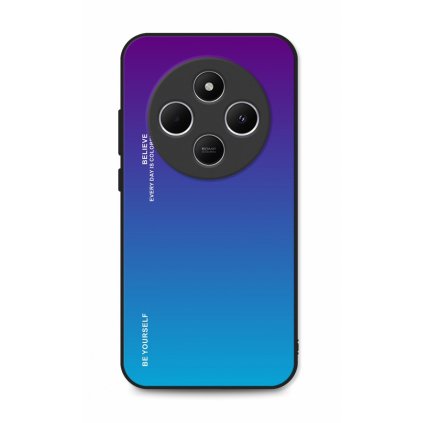 Zadný pevný kryt LUXURY na Xiaomi Redmi 14C dúhový purpurový