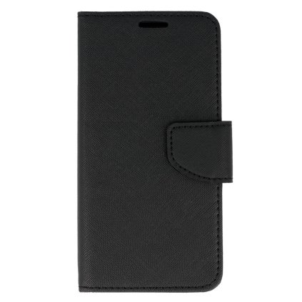 Flipové puzdro TopQ pre Samsung S24 FE čierne
