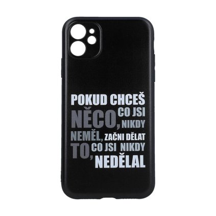 Zadný kryt DARK pre iPhone 11 Moto