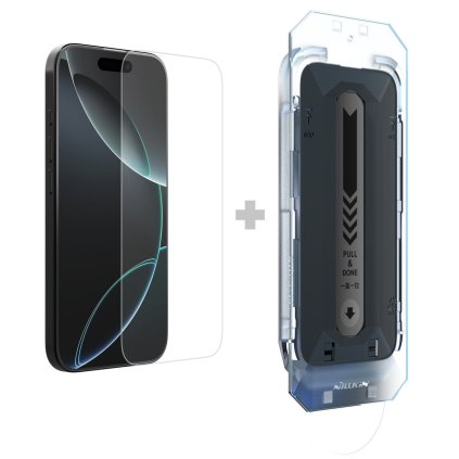 Tvrdené sklo Nillkin 0,2 mm H+ PRO 2,5D pre Apple iPhone 16 Pro (s aplikátorom)
