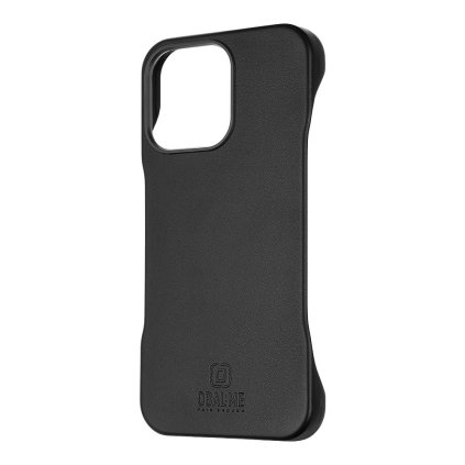 Zadný kryt OBAL:ME LeatherTanga pre Apple iPhone 13 Pro Black