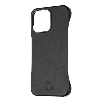 Zadný kryt OBAL:ME LeatherTanga pre Apple iPhone 15 Pro Max Black